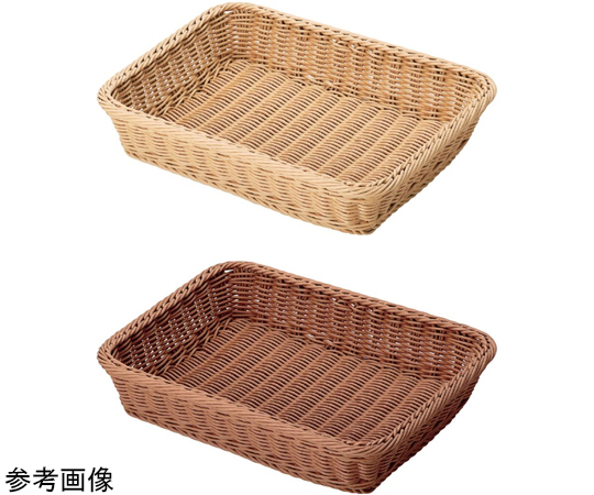 PPフードバスケット ブラウン S画像