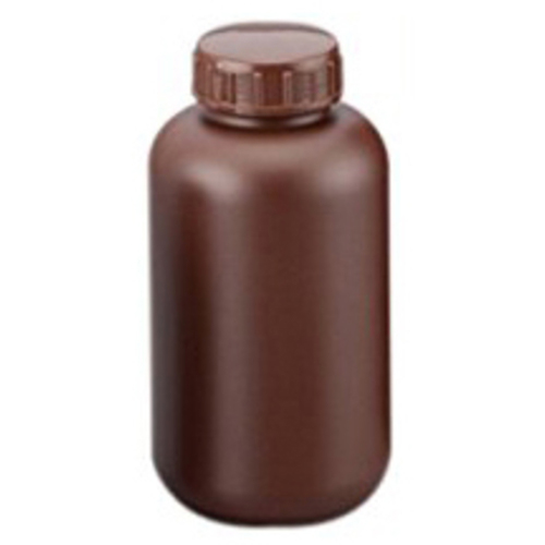 広口丸型遮光瓶1L(茶) 1本画像