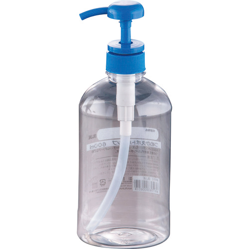 TKG ﾏﾙﾊﾁ産業 詰め替えﾎﾞﾄﾙﾎﾟﾝﾌﾟ 600ml #650 ﾌﾞﾙｰ 1個画像