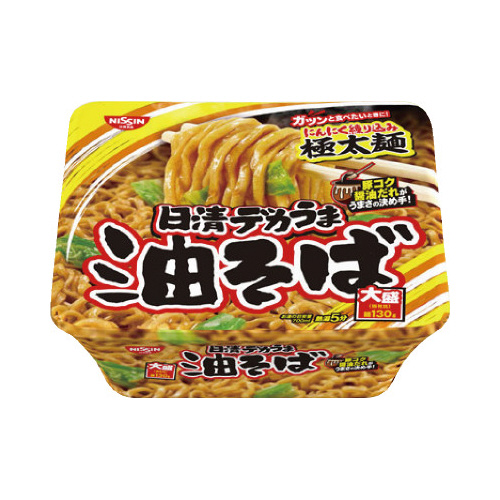 日清デカうま　油そば　１５７ｇ画像