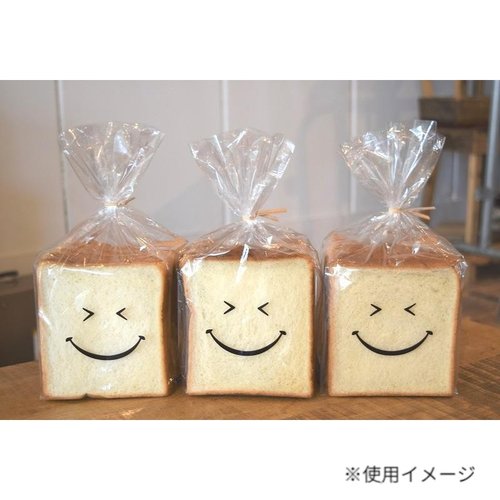 食パン袋 PP食パン1斤袋 ベリースマイル 100枚入 パケドゥソレイユ画像