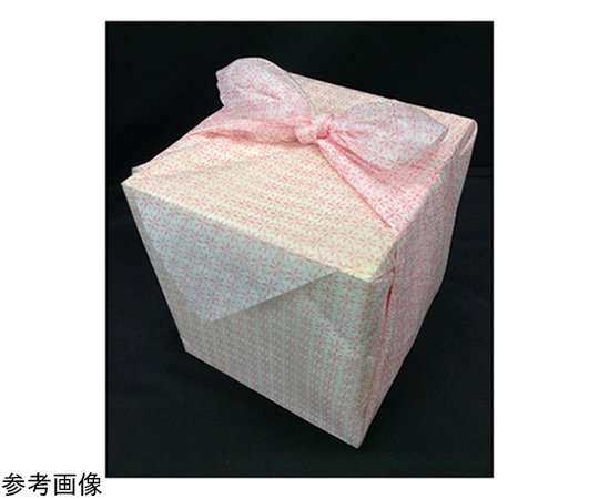 不織布風呂敷 美装 風車ピンク 66×66cm 1ケース(100枚×14袋入)
