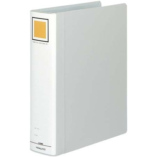 チューブＦエコツインＲ銀Ａ４縦背幅７５ｍｍ４－９冊画像