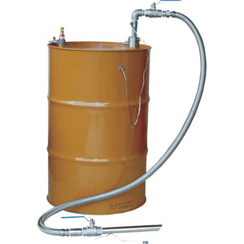 吸入専用 SUS製ｴｱ式ﾄﾞﾗﾑﾎﾟﾝﾌﾟ ｾﾊﾟﾚｰﾄ型 1台画像