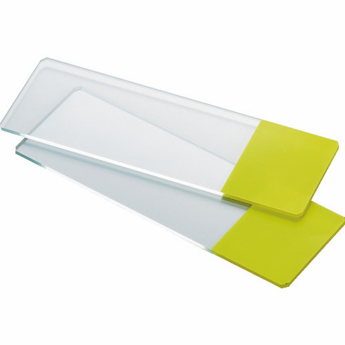 ｽﾗｲﾄﾞｶﾞﾗｽ ﾌﾛｽﾄ有 ｲｴﾛｰ 1箱(50枚)画像