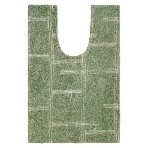 kieto耳長超ロングトイレマット 105×70cm グリーン画像
