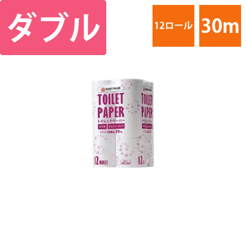 トイレットペーパーE　ダブル　12個