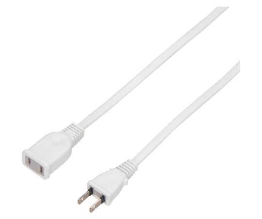 延長コード1個口3mホワイト画像