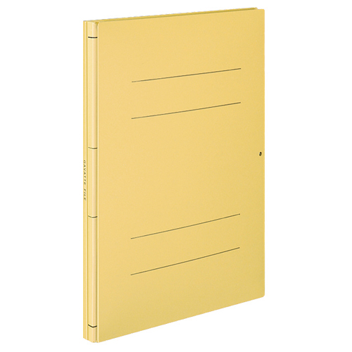 ｶﾞﾊﾞｯﾄﾌｧｲﾙ(ﾂｲﾝ)(活用ﾀｲﾌﾟ･紙製)A4ﾀﾃ1000枚収容背幅19-119mm黄1ｾｯﾄ(10冊)画像