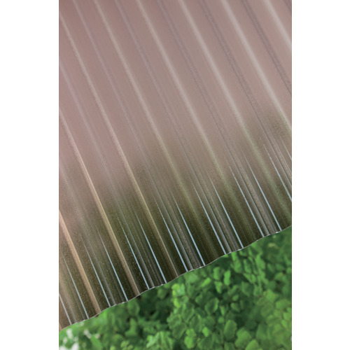 ﾎﾟﾘｶ波板熱線ｶｯﾄ 32波 7尺 4850ﾌﾞﾛﾝｽﾞﾏｯﾄ 1枚画像