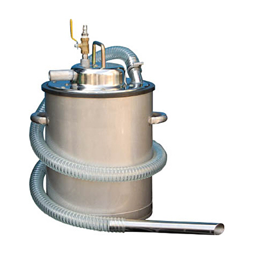 ｱｸｱ 乾湿両用ｽﾃﾝﾚｽ製ｴｱ式ｸﾘｰﾅｰ ﾍﾟｰﾙ缶 1台画像