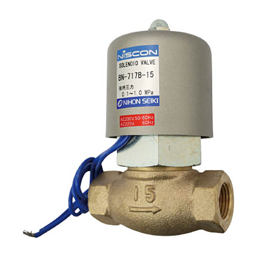 2方向電磁弁 ﾊﾟｲﾛｯﾄ式2ﾎﾟｰﾄ弁 Rc1/2 1個画像