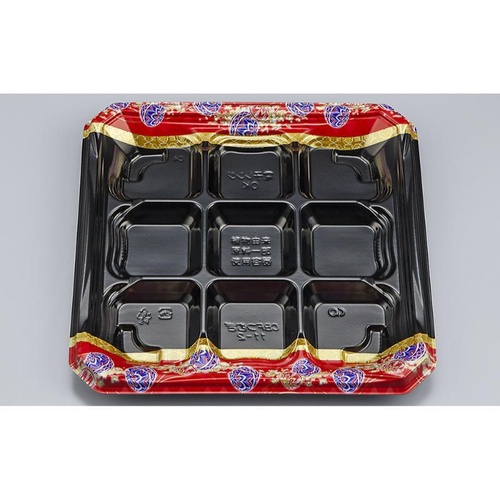 シーピー化成 弁当容器 CBFつむぎ11-2 紅てまり 本体画像