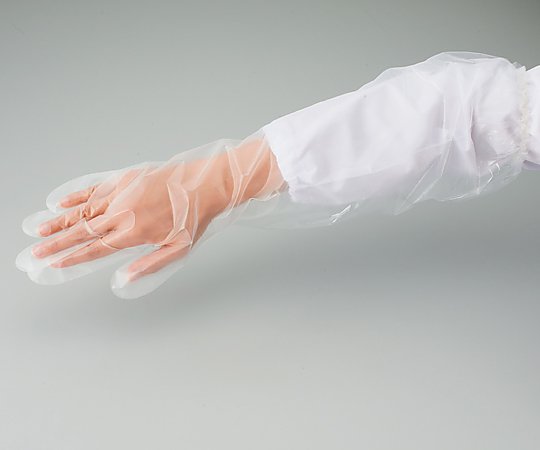 プロシェアポリエチレンロング手袋 フリーサイズ 1箱（50枚入）画像