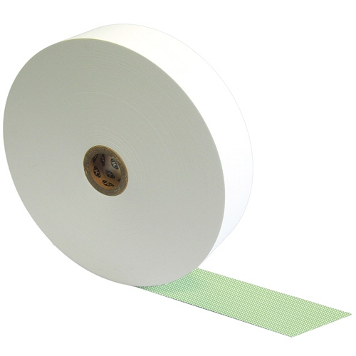 券売機用ﾛｰﾙ紙ﾐｼﾝ目無し 幅57.5mm×長さ300m 芯内径35mm ｸﾞﾘｰﾝ 1箱(5巻)画像