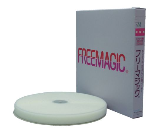 結束テープ フリーマジック切売り箱 25mm×25m ホワイト画像