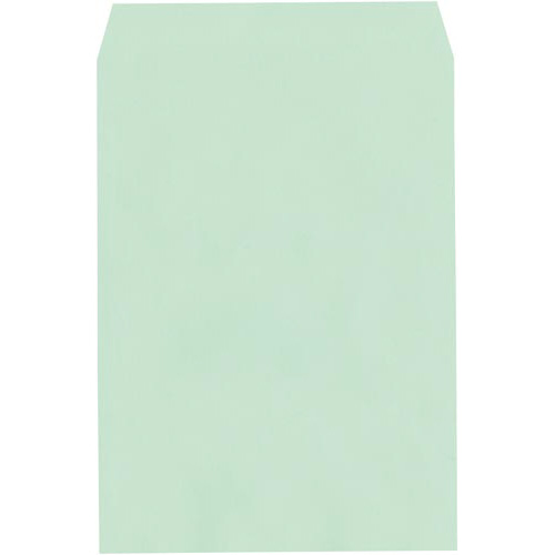 ソフトカラー封筒　角２　グリーン　１００枚入　１０画像