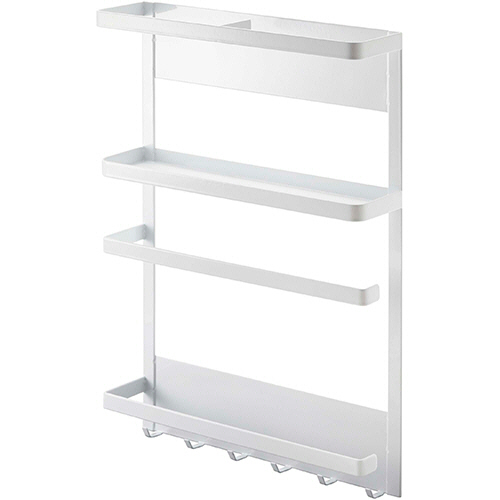 ﾏｸﾞﾈｯﾄ冷蔵庫ｻｲﾄﾞﾗｯｸ ﾀﾜｰ ﾎﾜｲﾄ 1個画像