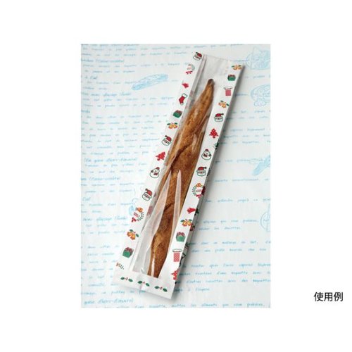 バケット袋 クリスマスフェネット(大) 大阪ポリエチレン販売 [バラ販売]画像