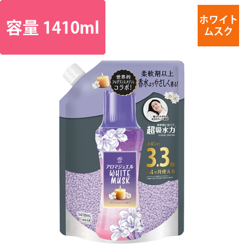 レノア　アロマジュエル　ホワイトムスクの香り　つめかえ用　超特大　1410mL　1パック画像