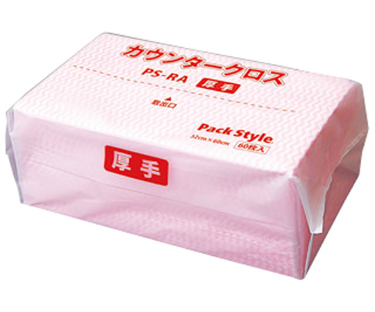 PSカウンタ-クロスレギュラーサイズ厚手　ピンク　540枚入画像