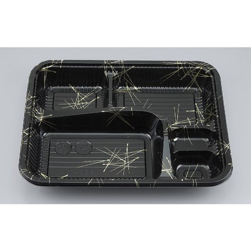 シーピー化成 弁当容器 Z-256(B) 松葉 本体画像