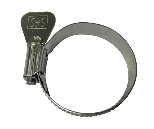 SUSハンドル付サイクロンクランプ 85mm