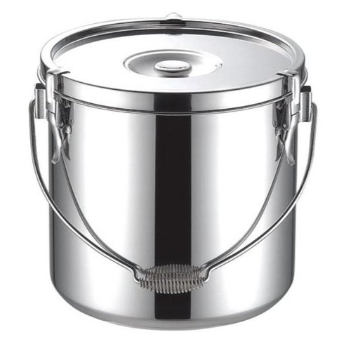 運搬容器 KO 18-8給食缶 24cm(10.0L) 本間製作所