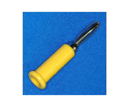 バナナプラグ　4mm　Φ11　黄画像