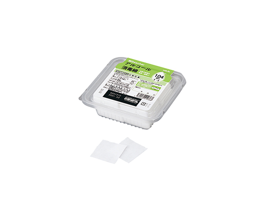 ベスケアアルコール綿 パックタイプ 1パック(104枚入)画像