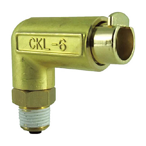 ﾀｯﾁｺﾈｸﾀｰｴﾙﾎﾞｺﾈｸﾀｰHﾀｲﾌﾟ(金属) R1/8 外径6mm 1個画像