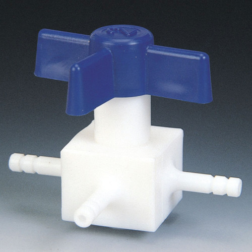 ﾌｯ素樹脂(PTFE) 三方ｽﾄｯﾌﾟｺｯｸ 竹の子外径7φ 1個画像