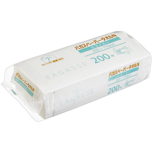 ﾊﾞｶﾞｽﾍﾟｰﾊﾟｰﾀｵﾙN(ｴｺﾉﾐｰ) 200枚 1ﾊﾟｯｸ画像