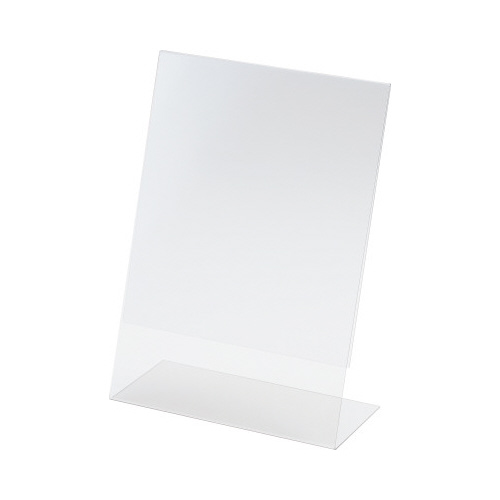 サインホルダー片面用Ｌ型　Ａ６タテ　１０個入画像