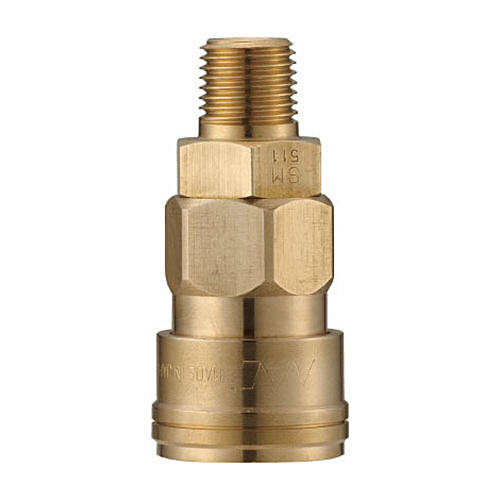 ｸｲｯｸｶｯﾌﾟﾘﾝｸﾞ AL型 真鍮 ﾒﾈｼﾞ取付用 1個画像