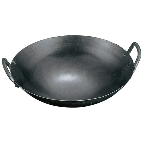 中華両手鍋　山田　鉄　打出　30cm(板厚1.2mm)　1個画像