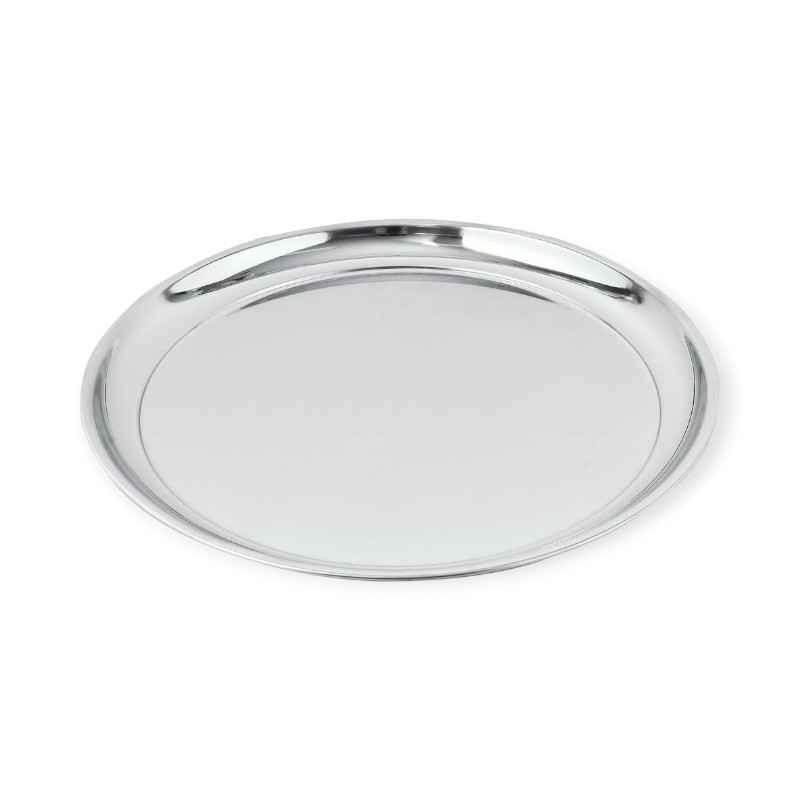 お盆 (77) 18-0丸盆 14インチ画像