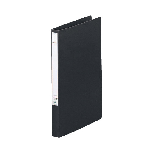 パンチレスファイル厚とじ　黒Ａ４縦背幅２５ｍｍ画像