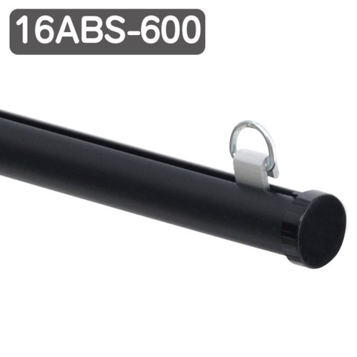 売場備品 メディアホルダー樹脂 16ABS-600 黒 友屋画像