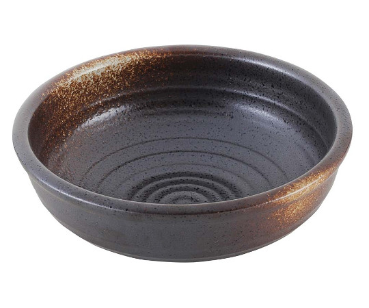 和食器コレクション　備前風　丸鉢　6寸画像