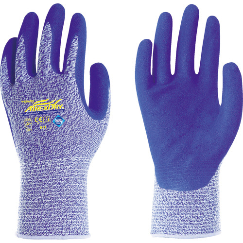 ﾆﾄﾘﾙ背抜き手袋 AIREXDRY 9/L ﾌﾞﾙｰ 1双画像