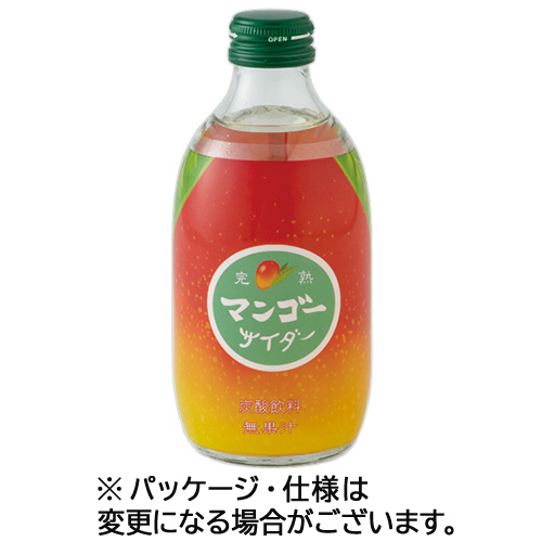 完熟ﾏﾝｺﾞｰｻｲﾀﾞｰ 300mL 瓶 1ｹｰｽ(24本)画像