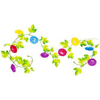 朝顔ローコストガーランド画像