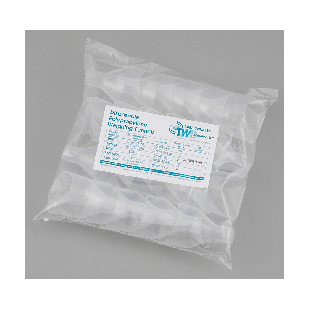 プラスチック秤量皿ロート ノーマルタイプ 20/10mL 20個入