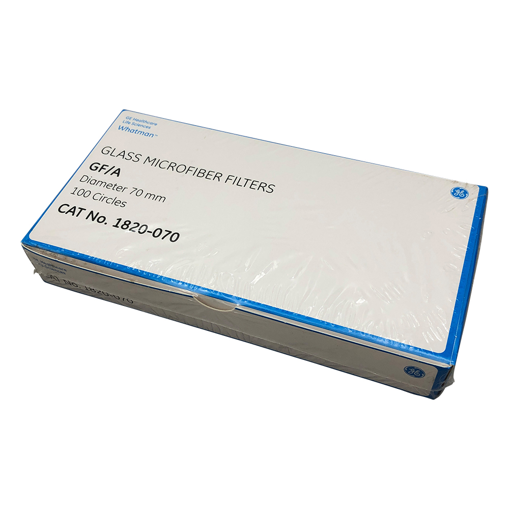 ガラス繊維円形濾紙GF／A　7.0cm　100枚入画像