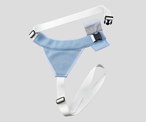 すっきりさわやか車いすベルト ブルー画像