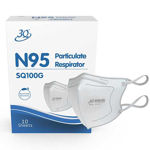 N95微粒子用ﾏｽｸ 1ﾊﾟｯｸ(10枚)