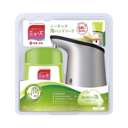 ミューズノータッチ泡　本体セット　無香料画像