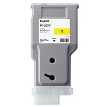 ｲﾝｸﾀﾝｸ PFI-207Y 染料ｲｴﾛｰ 300mL 8792B001 1個画像