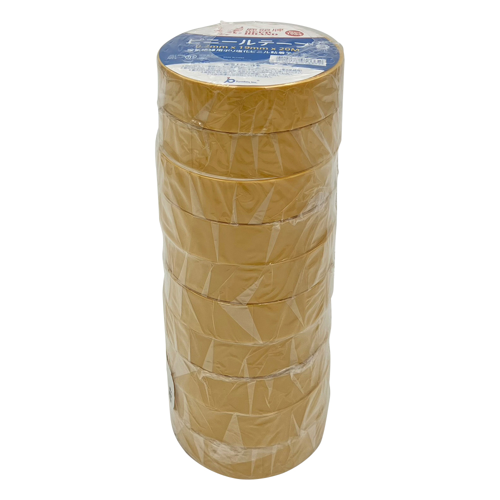 電気絶縁用テープ　黄　10巻入画像